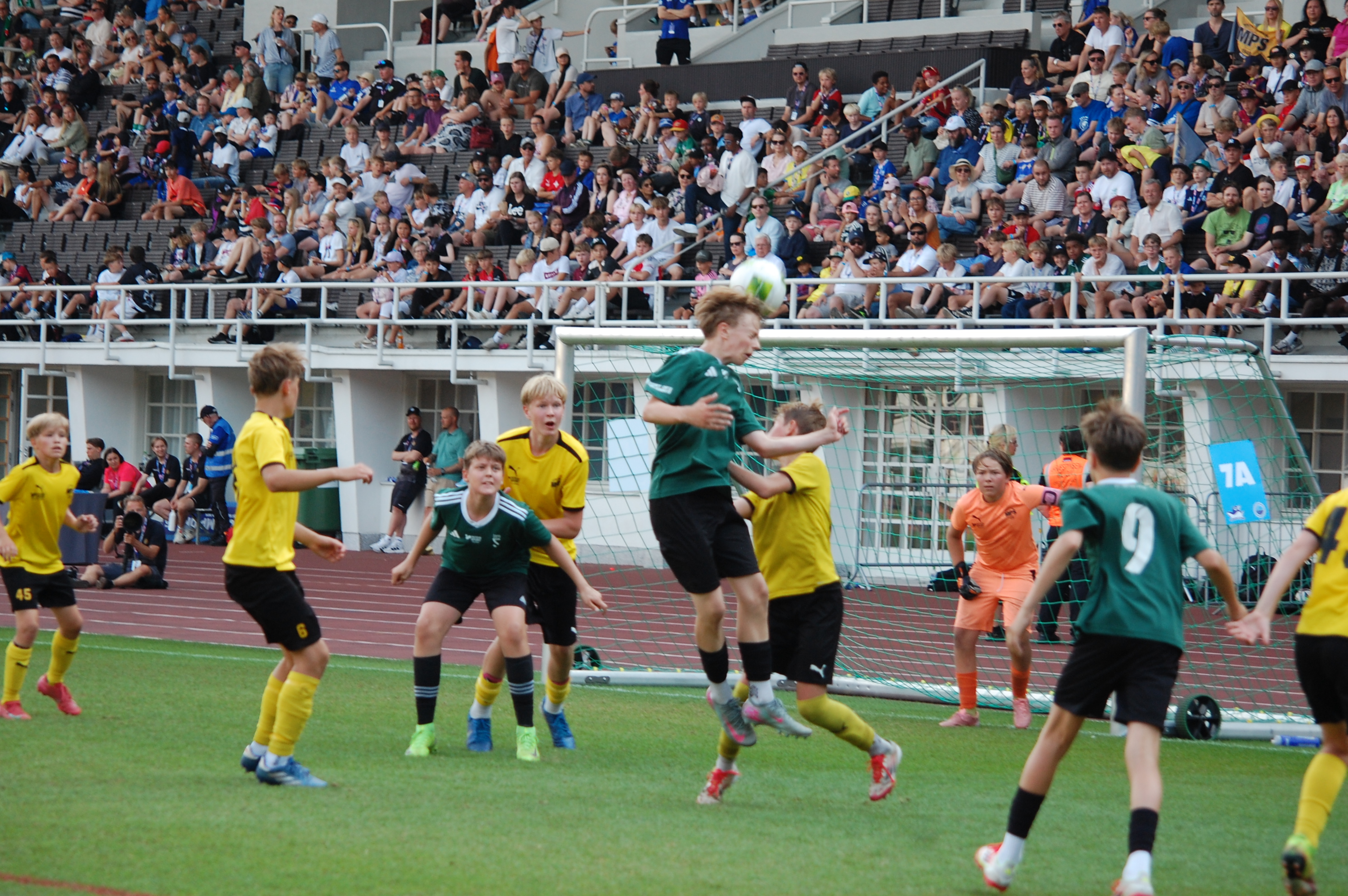 SAPA saavutti Olympiastadionilla lauantaina historiallisesti Helsinki cupissa hopeaa!
